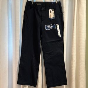 Navy Blue Lee Curvy Fit trousers